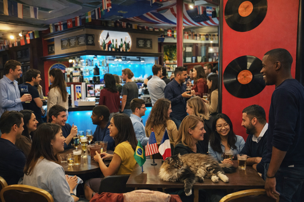 Polyglotte Paris Denfert Café Polyglotte Paris Denfert Café